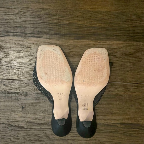 Porte & Paire 39.5 mesh sandals - Picture 5 of 6